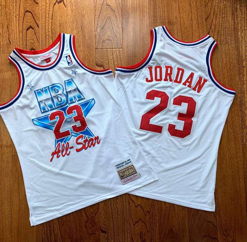 Chicago Bulls 1991 White #23 JORDAN ALL-STAR Classics Basketball Jersey 02 (Closely Stitched) Chicago Bulls 1991 White #23 JORDAN ALL-STAR Classics Basketball Jersey 02 (Closely Stitched)