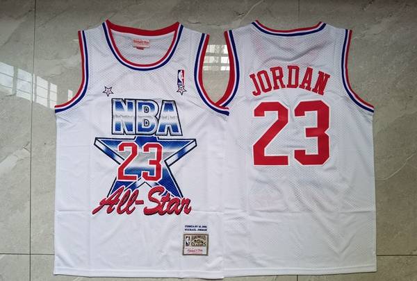 Chicago Bulls 1991 White #23 JORDAN ALL-STAR Classics Basketball Jersey (Stitched) Chicago Bulls 1991 White #23 JORDAN ALL-STAR Classics Basketball Jersey (Stitched)