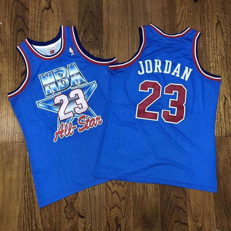 Chicago Bulls 1993 Blue #23 JORDAN ALL-STAR Classics Basketball Jersey (Closely Stitched) Chicago Bulls 1993 Blue #23 JORDAN ALL-STAR Classics Basketball Jersey (Closely Stitched)