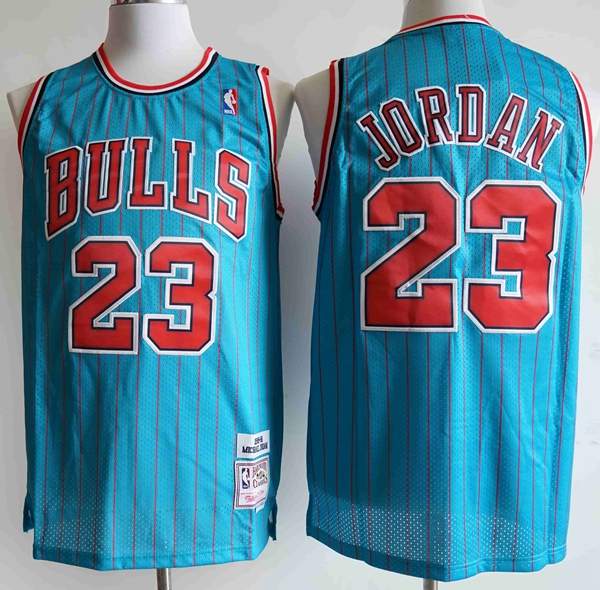 Chicago Bulls 1995/96 Blue #23 JORDAN Classics Basketball Jersey (Stitched) Chicago Bulls 1995/96 Blue #23 JORDAN Classics Basketball Jersey (Stitched)