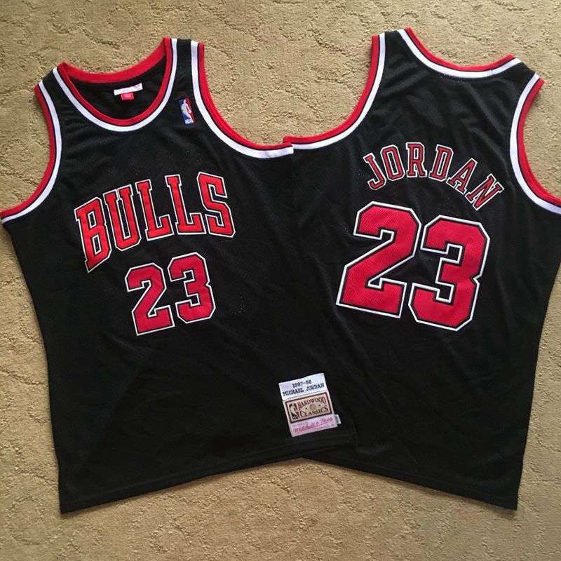 Chicago Bulls 1997/98 Black #23 JORDAN Classics Basketball Jersey 02 (Closely Stitched) Chicago Bulls 1997/98 Black #23 JORDAN Classics Basketball Jersey 02 (Closely Stitched)