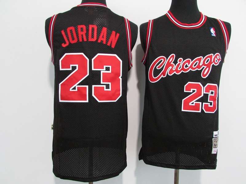 Chicago Bulls 1997/98 Black #23 JORDAN Classics Basketball Jersey 02 (Stitched) Chicago Bulls 1997/98 Black #23 JORDAN Classics Basketball Jersey 02 (Stitched)