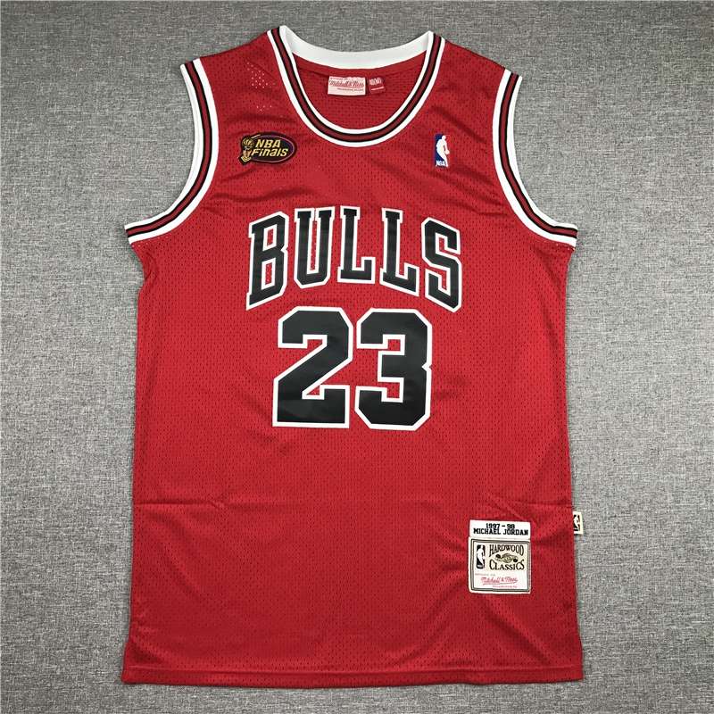 Chicago Bulls 1997/98 Red #23 JORDAN Finals Classics Basketball Jersey (Stitched) Chicago Bulls 1997/98 Red #23 JORDAN Finals Classics Basketball Jersey (Stitched)
