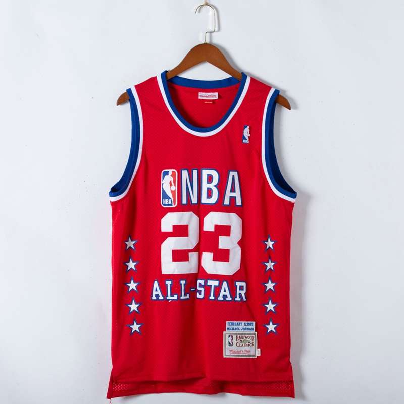 Chicago Bulls 1998 Red #23 JORDAN ALL-STAR Classics Basketball Jersey (Stitched) Chicago Bulls 1998 Red #23 JORDAN ALL-STAR Classics Basketball Jersey (Stitched)