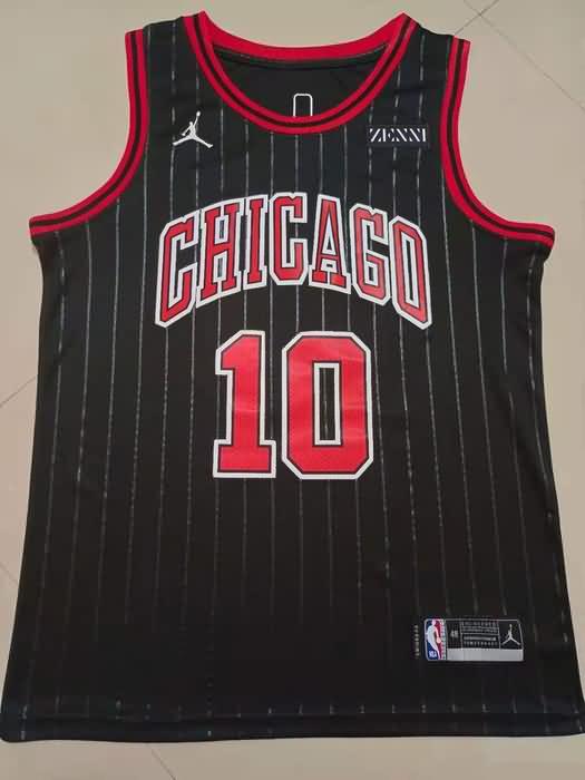 Chicago Bulls 20/21 Black #10 DeROZAN Basketball Jersey (Stitched) Chicago Bulls 20/21 Black #10 DeROZAN Basketball Jersey (Stitched)