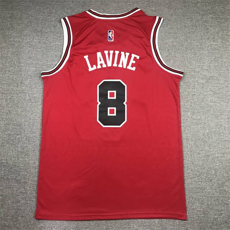 Chicago Bulls 21/22 Red #8 LAVINE Basketball Jersey (Stitched)