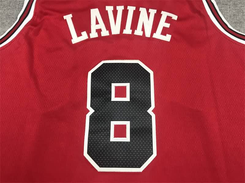 Chicago Bulls 21/22 Red #8 LAVINE Basketball Jersey (Stitched)