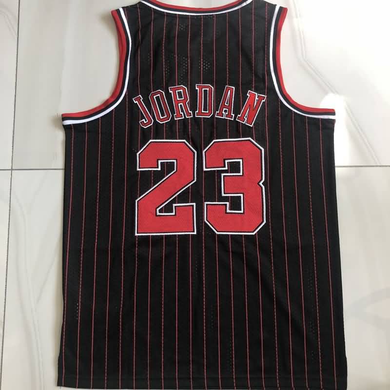 Chicago Bulls 1996/97 Black #23 JORDAN Classics Basketball Jersey (Closely Stitched) 02