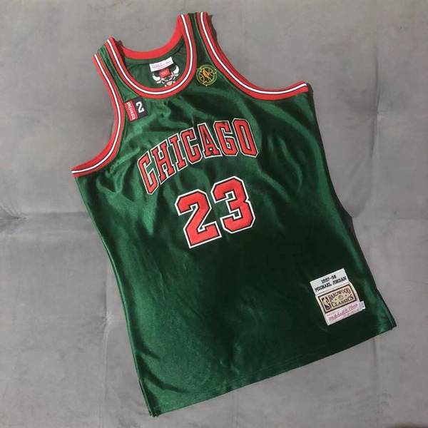 Chicago Bulls 1997/98 Green #23 JORDAN Classics Basketball Jersey 02 (Closely Stitched) Chicago Bulls 1997/98 Green #23 JORDAN Classics Basketball Jersey 02 (Closely Stitched)
