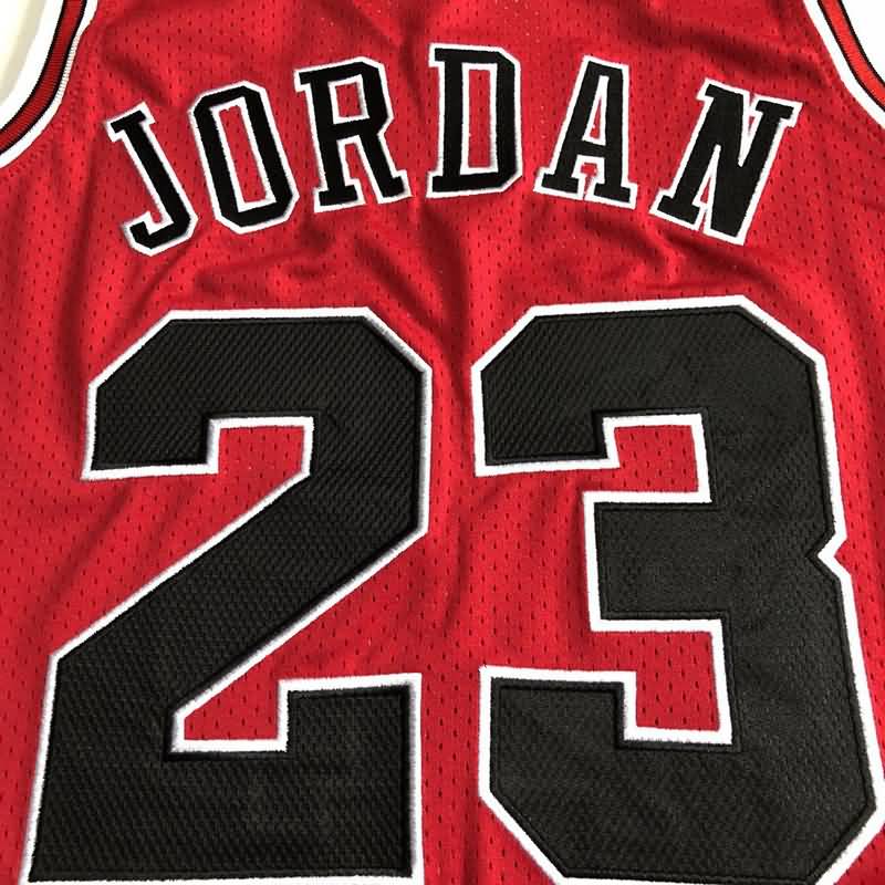 Chicago Bulls 1997/98 Red #23 JORDAN Classics Basketball Jersey 03 (Closely Stitched)