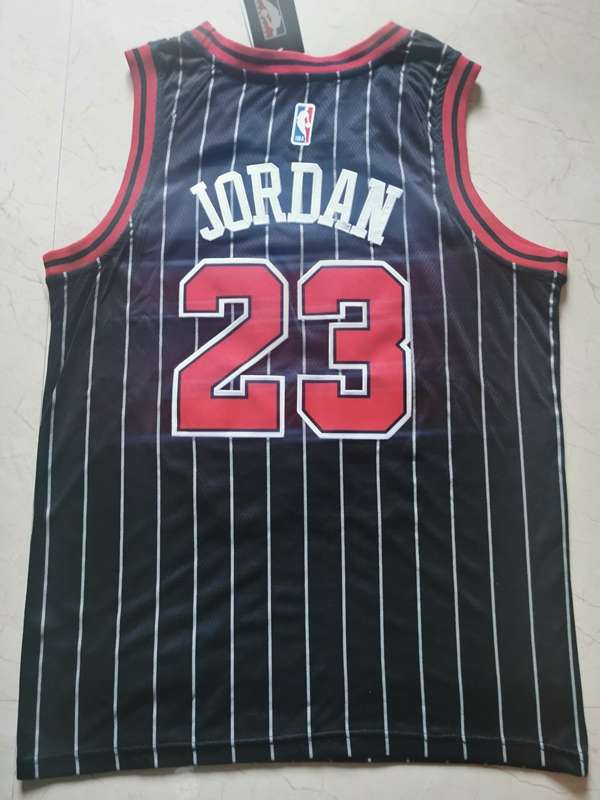Chicago Bulls Black #23 JORDAN Classics Basketball Jersey (Stitched)