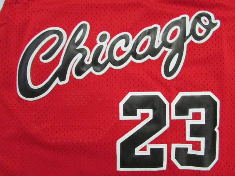 Chicago Bulls Red #23 JORDAN Classics Basketball Jersey (Stitched)
