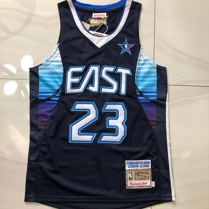Cleveland Cavaliers 2009 Dark Blue #23 JAMES ALL-STAR Classics Basketball Jersey (Closely Stitched) Cleveland Cavaliers 2009 Dark Blue #23 JAMES ALL-STAR Classics Basketball Jersey (Closely Stitched)