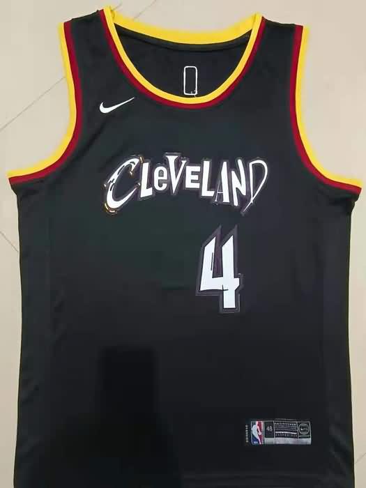 Cleveland Cavaliers 20/21 Black #4 MOBLEY Basketball Jersey (Stitched) Cleveland Cavaliers 20/21 Black #4 MOBLEY Basketball Jersey (Stitched)