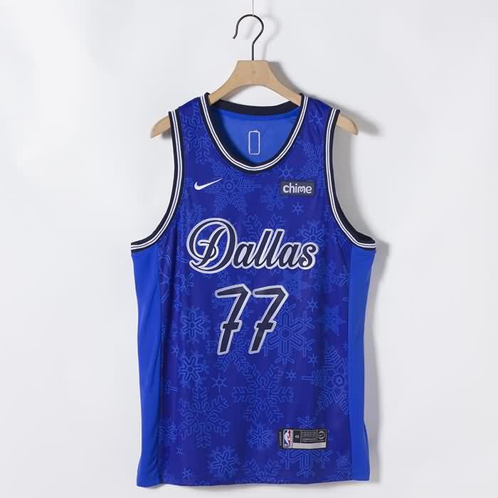 Dallas Mavericks 20/21 Blue #77 DONCIC Basketball Jersey 02 (Stitched) Dallas Mavericks 20/21 Blue #77 DONCIC Basketball Jersey 02 (Stitched)