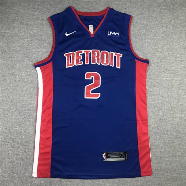Detroit Pistons 20/21 Blue #2 CUNNINGHAM Basketball Jersey (Stitched) Detroit Pistons 20/21 Blue #2 CUNNINGHAM Basketball Jersey (Stitched)
