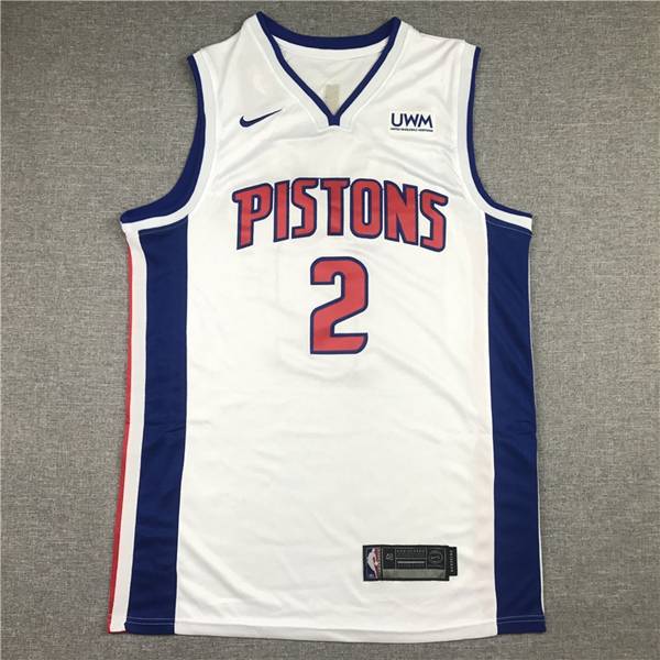 Detroit Pistons 20/21 White #2 CUNNINGHAM Basketball Jersey (Stitched) Detroit Pistons 20/21 White #2 CUNNINGHAM Basketball Jersey (Stitched)