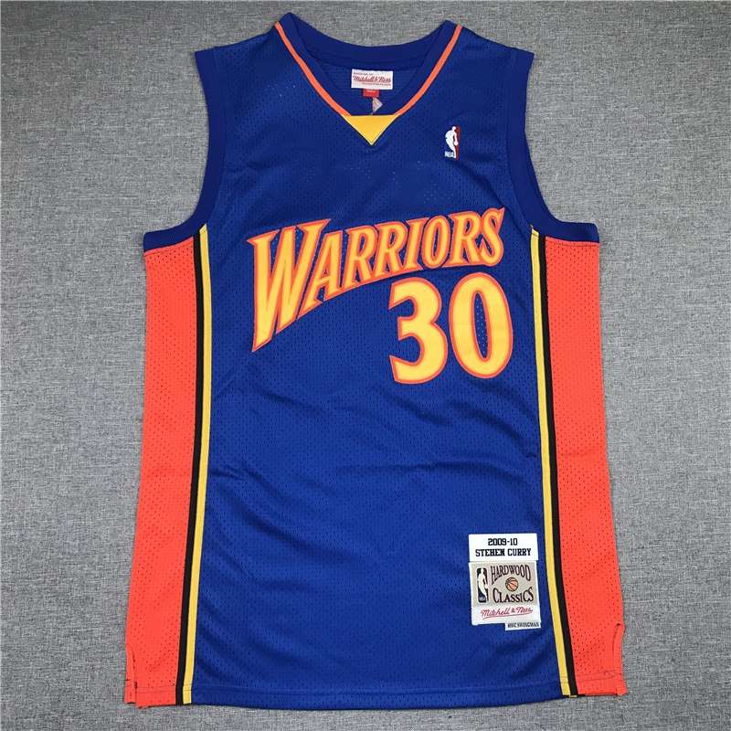 Golden State Warriors 2009/10 Blue #30 CURRY Classics Basketball Jersey (Stitched) Golden State Warriors 2009/10 Blue #30 CURRY Classics Basketball Jersey (Stitched)