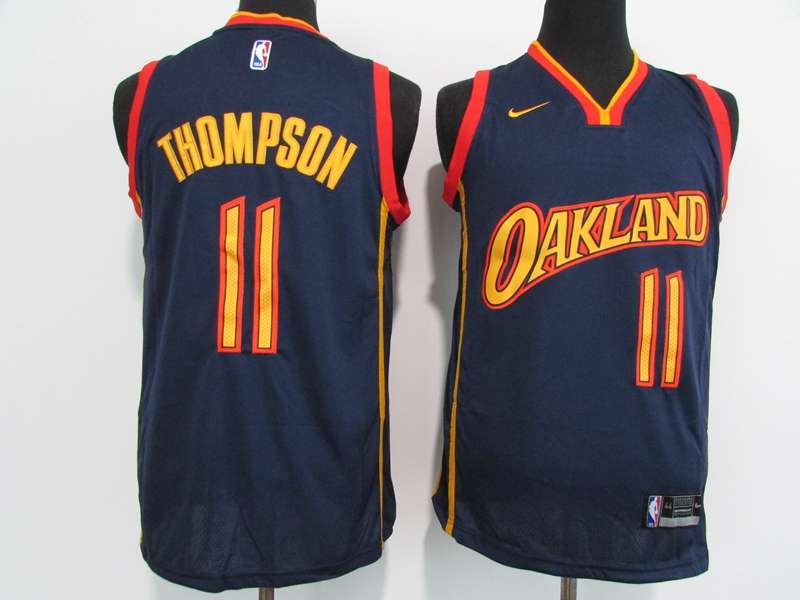 Golden State Warriors 20/21 Dark Blue #11 THOMPSON City Basketball Jersey (Stitched) Golden State Warriors 20/21 Dark Blue #11 THOMPSON City Basketball Jersey (Stitched)