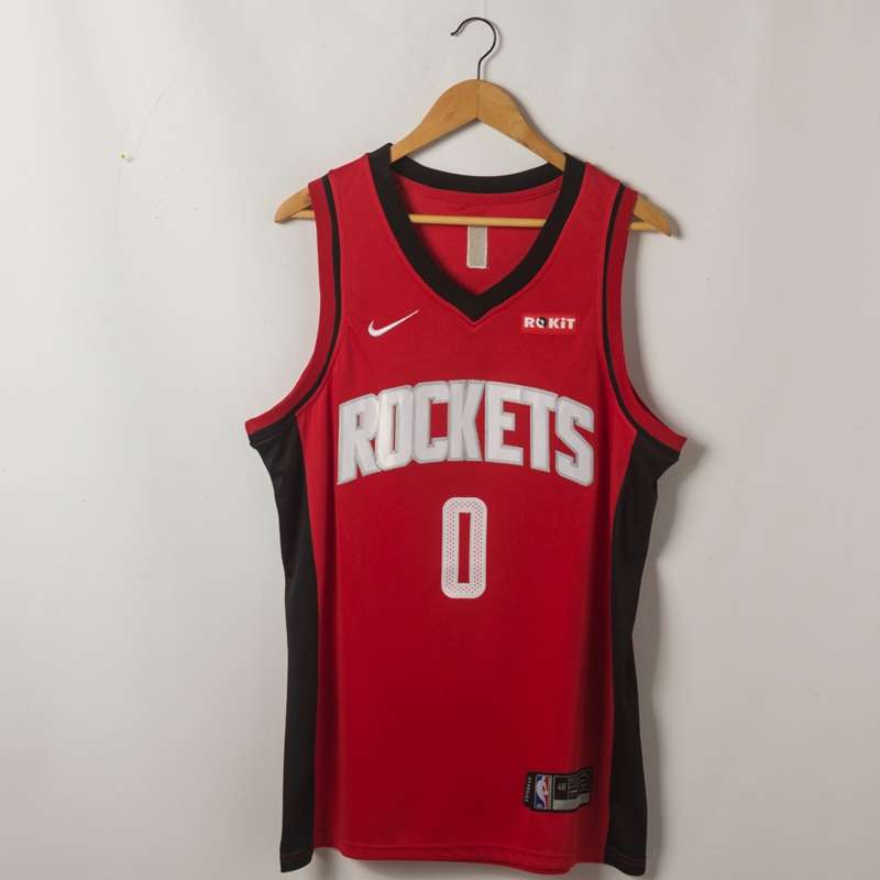 Houston Rockets 20/21 Red #0 WESTBROOK Basketball Jersey (Stitched) Houston Rockets 20/21 Red #0 WESTBROOK Basketball Jersey (Stitched)