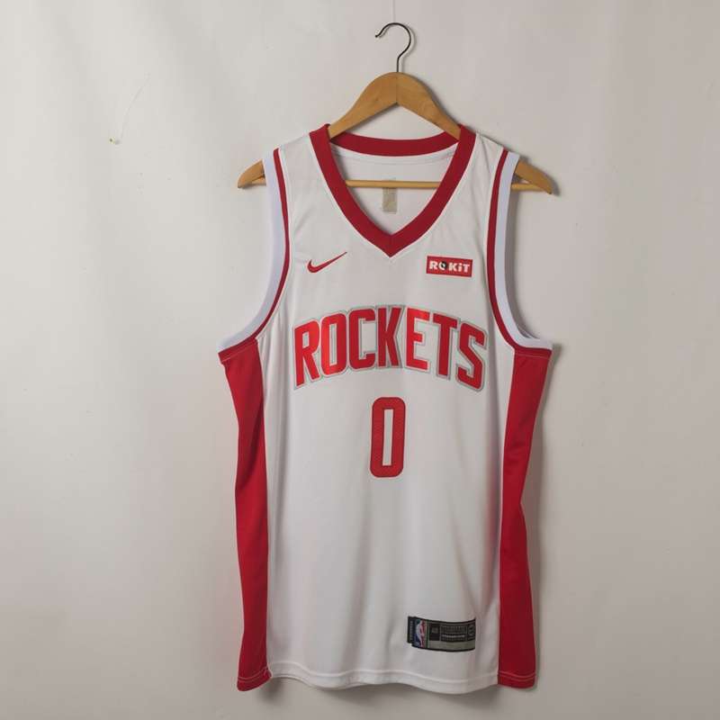 Houston Rockets 20/21 White #0 WESTBROOK Basketball Jersey (Stitched) Houston Rockets 20/21 White #0 WESTBROOK Basketball Jersey (Stitched)