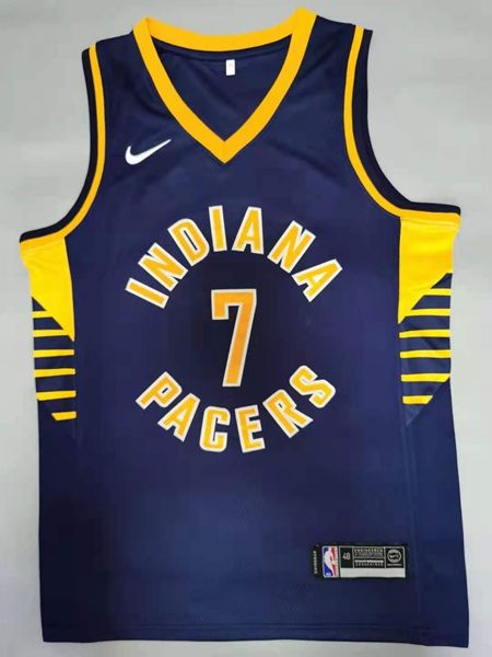 Indiana Pacers Blue Dark #7 BROGDON Basketball Jersey (Stitched) Indiana Pacers Blue Dark #7 BROGDON Basketball Jersey (Stitched)