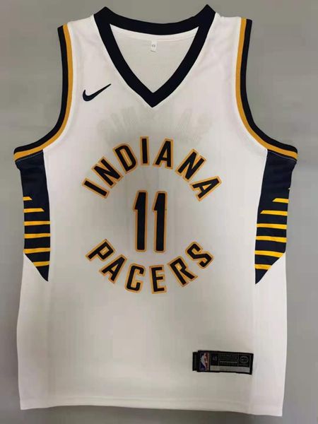 Indiana Pacers White #11 SABONIS Basketball Jersey (Stitched) Indiana Pacers White #11 SABONIS Basketball Jersey (Stitched)