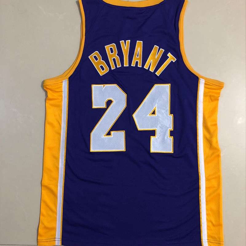 Los Angeles Lakers 2008/09 Purple #24 BRYANT Champion Classics Basketball Jersey (Closely Stitched)