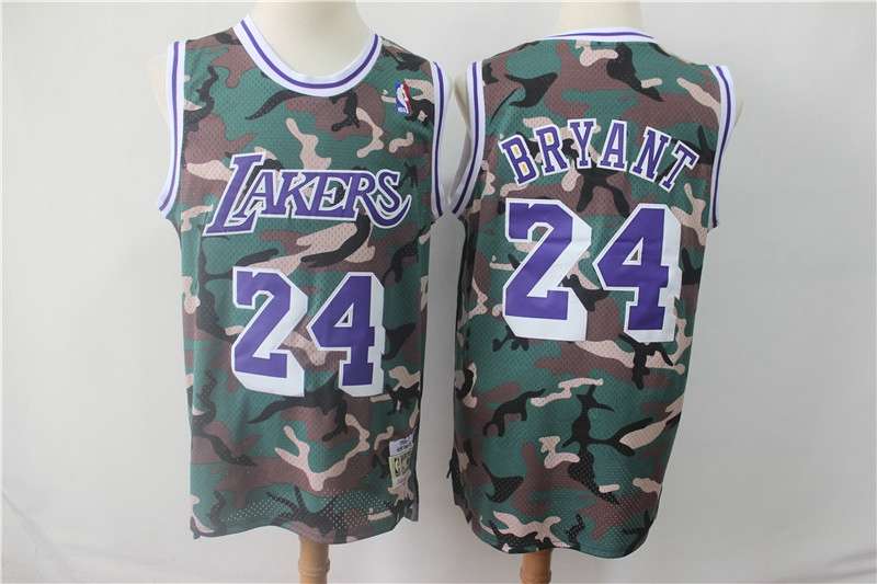 Los Angeles Lakers 2019 Camouflage #24 BRYANT Basketball Jersey (Stitched) Los Angeles Lakers 2019 Camouflage #24 BRYANT Basketball Jersey (Stitched)