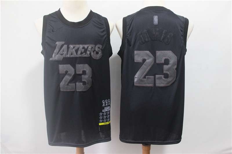 Los Angeles Lakers 2019 Black #23 JAMES MVP Basketball Jersey (Stitched) Los Angeles Lakers 2019 Black #23 JAMES MVP Basketball Jersey (Stitched)