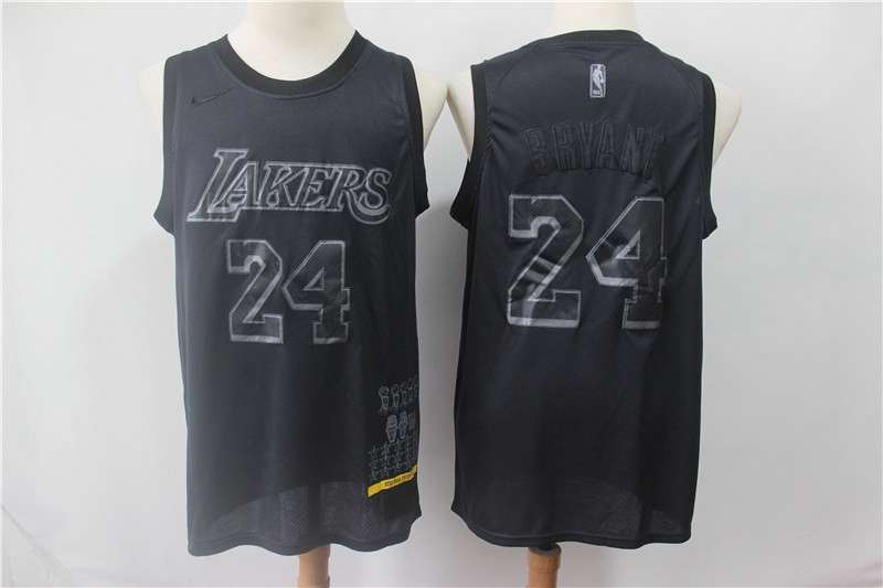 Los Angeles Lakers 2019 Black #24 BRYANT MVP Basketball Jersey (Stitched) Los Angeles Lakers 2019 Black #24 BRYANT MVP Basketball Jersey (Stitched)