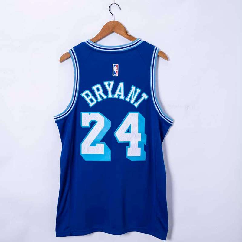 Los Angeles Lakers 20/21 Blue #24 BRYANT Basketball Jersey (Stitched)