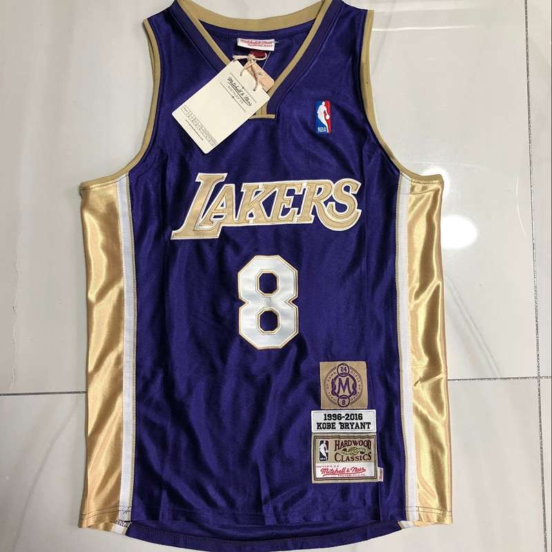Los Angeles Lakers 2020 Purple #8 BRYANT Classics Basketball Jersey (Closely Stitched) Los Angeles Lakers 2020 Purple #8 BRYANT Classics Basketball Jersey (Closely Stitched)