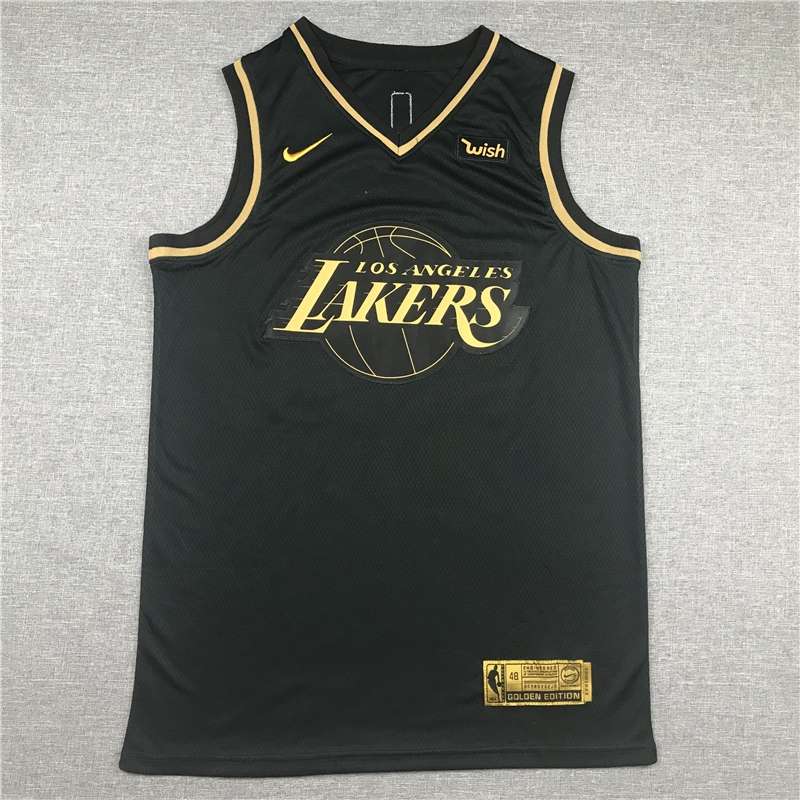 Los Angeles Lakers 2020 Black Gold #24 BRYANT Basketball Jersey (Stitched) Los Angeles Lakers 2020 Black Gold #24 BRYANT Basketball Jersey (Stitched)