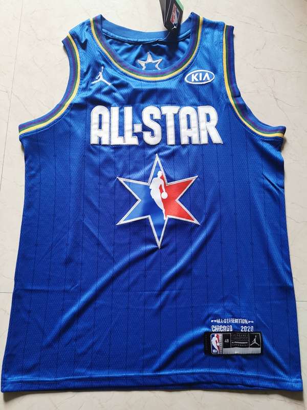 Los Angeles Lakers 2020 Blue #3 DAVIS ALL-STAR Basketball Jersey (Stitched) Los Angeles Lakers 2020 Blue #3 DAVIS ALL-STAR Basketball Jersey (Stitched)