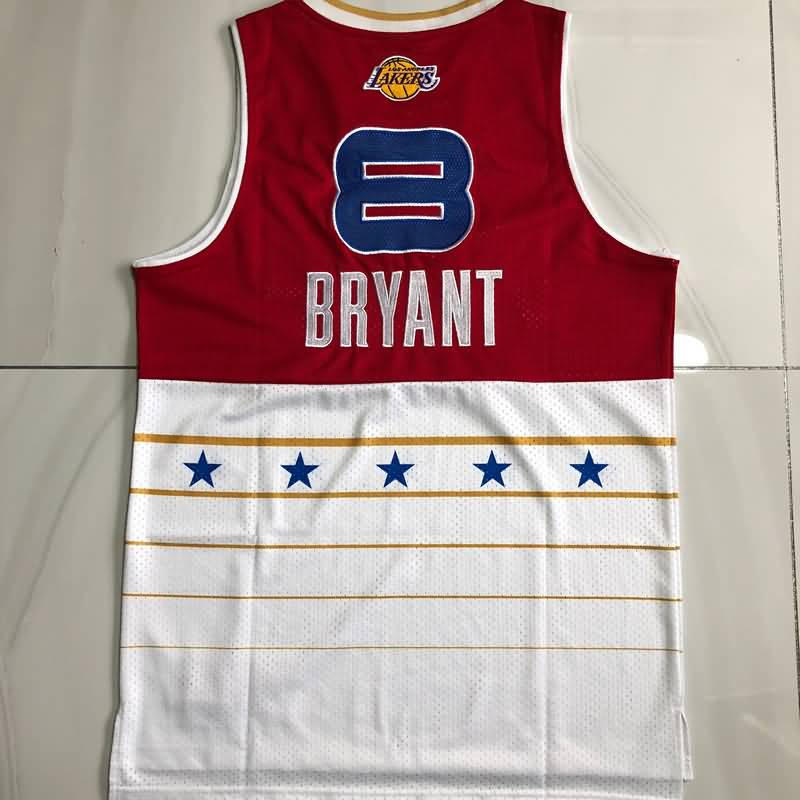 Los Angeles Lakers 2006 Red #8 BRYANT ALL-STAR Classics Basketball Jersey (Closely Stitched)