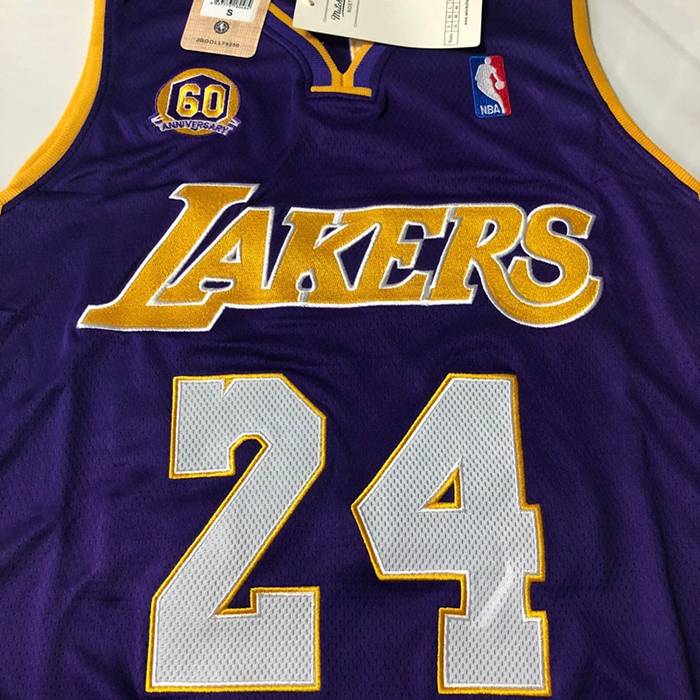 Los Angeles Lakers 2007/08 Purple #24 BRYANT Classics Basketball Jersey 03 (Closely Stitched)