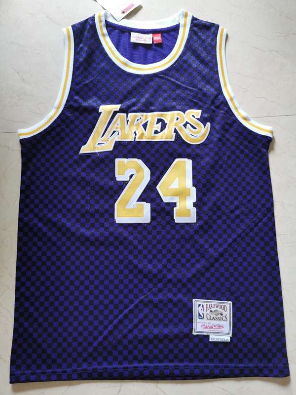 Los Angeles Lakers Purple #24 BRYANT Classics Basketball Jersey (Stitched)