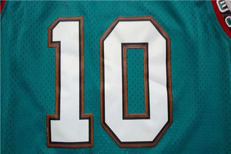 Memphis Grizzlies Green #10 BIBBY Classics Basketball Jersey (Stitched)