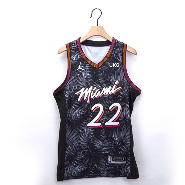 Miami Heat 20/21 Black #22 BUTLER AJ Basketball Jersey (Stitched) Miami Heat 20/21 Black #22 BUTLER AJ Basketball Jersey (Stitched)