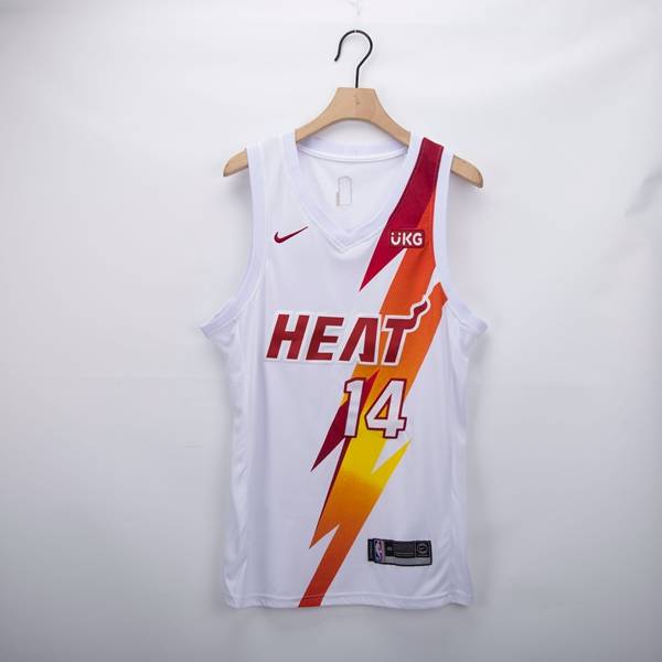Miami Heat 20/21 White #14 HERRO Basketball Jersey (Stitched) Miami Heat 20/21 White #14 HERRO Basketball Jersey (Stitched)