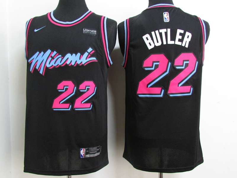 Miami Heat 2020 Black #22 BUTLER City Basketball Jersey (Stitched) Miami Heat 2020 Black #22 BUTLER City Basketball Jersey (Stitched)