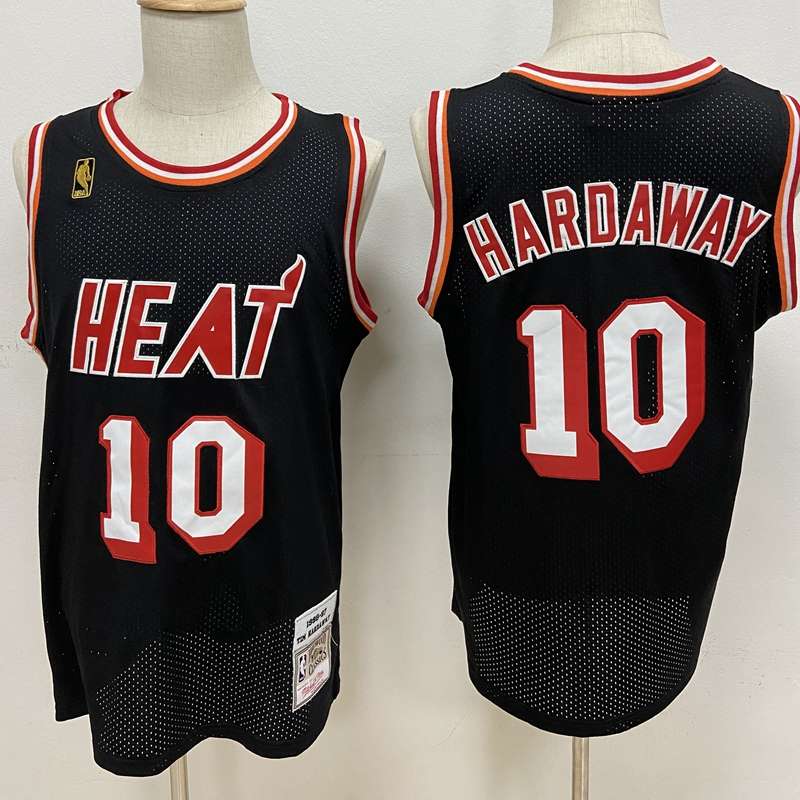 Miami Heat 1996/97 Black #10 HARDAWAY Classics Basketball Jersey (Stitched) Miami Heat 1996/97 Black #10 HARDAWAY Classics Basketball Jersey (Stitched)