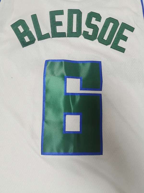 Milwaukee Bucks 2020 White #6 BLEDSOE City Basketball Jersey (Stitched)