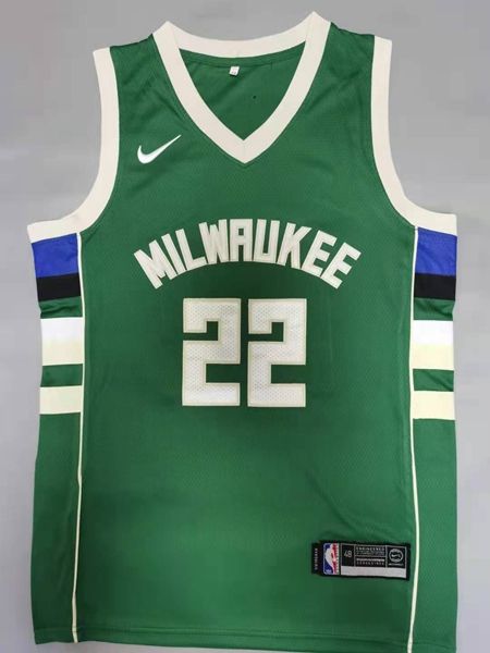 20/21 Milwaukee Bucks Green #22 MIDDLETON Basketball Jersey (Stitched) 20/21 Milwaukee Bucks Green #22 MIDDLETON Basketball Jersey (Stitched)