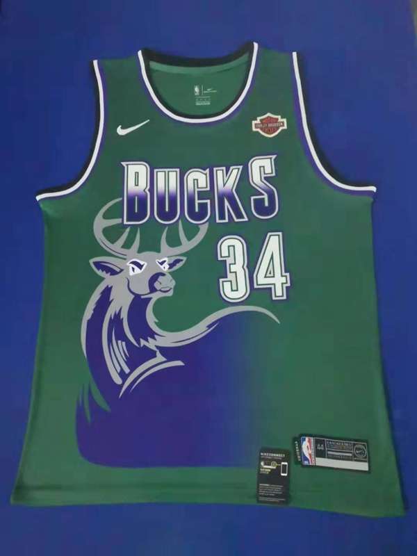 Milwaukee Bucks Green #34 ALLEN Basketball Jersey (Stitched) Milwaukee Bucks Green #34 ALLEN Basketball Jersey (Stitched)