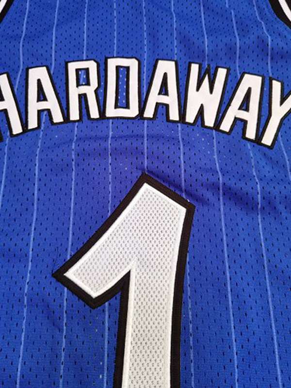 Orlando Magic 1994/95 Blue #1 HARDAWAY Classics Basketball Jersey (Closely Stitched)