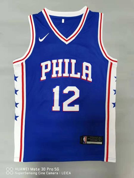 20/21 Philadelphia 76ers Blue #12 HARRLS Basketball Jersey (Stitched) 20/21 Philadelphia 76ers Blue #12 HARRLS Basketball Jersey (Stitched)