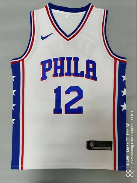 20/21 Philadelphia 76ers #12 HARRLS Whit Basketball Jersey (Stitched) 20/21 Philadelphia 76ers #12 HARRLS Whit Basketball Jersey (Stitched)