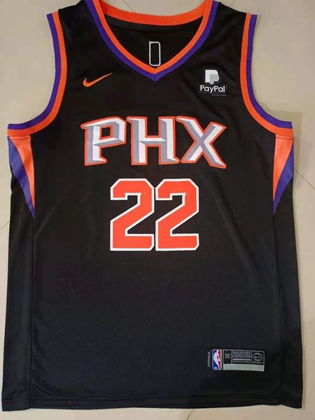 20/21 Phoenix Suns Black #22 AYTON Basketball Jersey (Stitched) 20/21 Phoenix Suns Black #22 AYTON Basketball Jersey (Stitched)